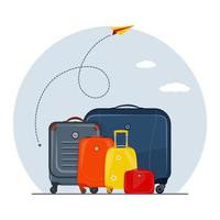 Travel Concept Vector Illustration in Flat Style Design