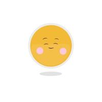 Cute emoji vector