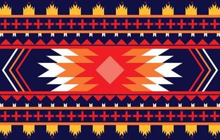 colorful Abstract african or american ethnic geometric pattern design for background or wallpaper. fabric pattern vector illustration
