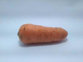 Carrot isolated on white background photo