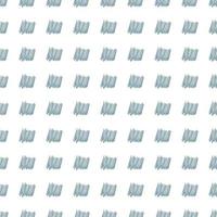Brushstrokes and thin stripes seamless pattern. Cross Hatching endless background. Grunge backdrop. vector