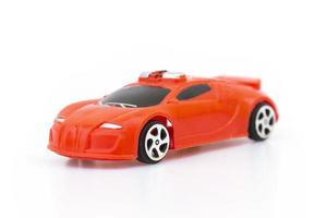 Toy car isolated on white background. photo