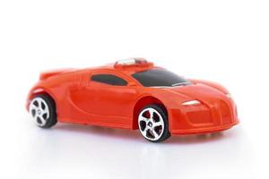 Toy car isolated on white background. photo