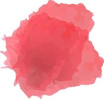 Red Watercolor Brush vector