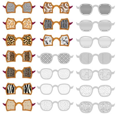 Sunglasses of different designs