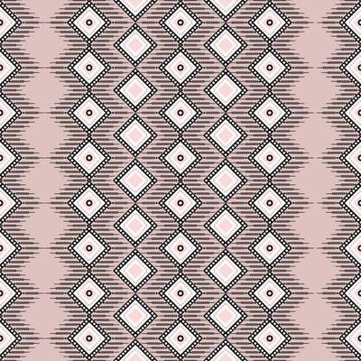 Weaving Pattern square more frequent, Vector seamless pattern. Modern stylish texture. Trendy graphic design for out clothes test equipment, interior, wallpaper black and pink.