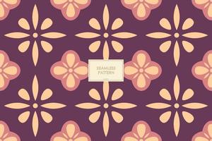 COLORFUL BATIK PATTERN WITH SIMPLE SHAPES. BATIK SEAMLESS PATERN VECTOR