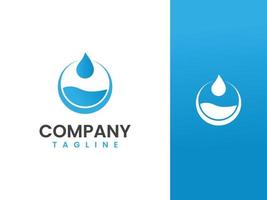 Water Drop logo template, water and drop concept vector