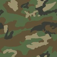 el camuflaje militar de textura repite el patrón vectorial sin costuras para tela, fondo, papel tapiz y otros. estampado de ropa clásica. patrón de camuflaje de vector transparente monocromo abstracto.