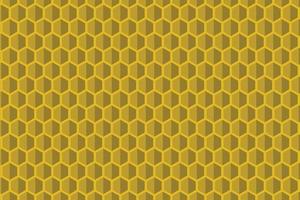 Gold abstract honeycomb pattern, Yellow polygon background vector