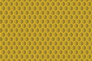 Gold abstract honeycomb pattern, Yellow polygon background vector