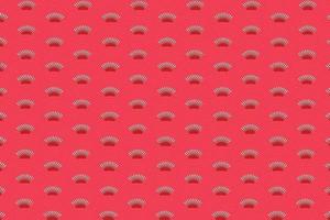 Red pattern japanese style, Red background vector