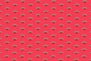 Red pattern japanese style, Red background vector