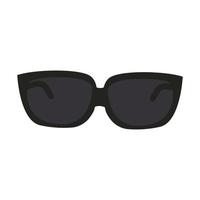 Vector illustration of the icon of fashionable summer women is sunglasses.