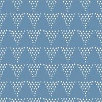 Doodle dot triangle seamless pattern. Abstract playful childish background. Cute baby print vector