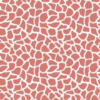 Vector seamless pattern in brown colors. Animal print, giraffe color texture. Monochrome hand-drawn background