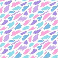 Vector seamless pattern of multicolored spots. Colorful children's print. Highlighter hand-drawn background