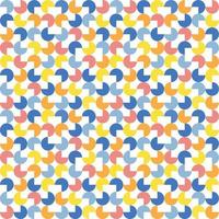 Geometric minimalistic seamless vector pattern. Abstract flat scandinavian pattern.