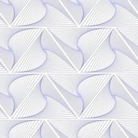 cuadrícula de fondo de vector guilloche. muaré ornamento textura con ondas. azulejo de triángulo de línea.