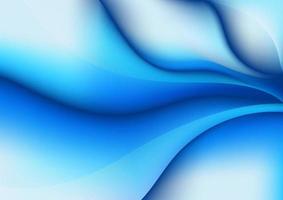 Abstract gradient blue mesh design decorative of wavy background. vector