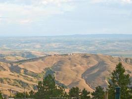 View of Radicofani in Tuscany, Italy photo