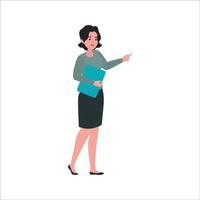 Isometric business people illustration vector