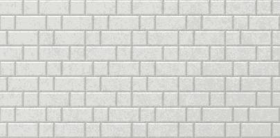 Subway tiles horizontal white background Metro brick decor seamless pattern vector