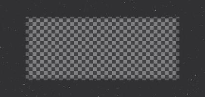 Old cinematic frame on a transparent background Video Camera roll vector