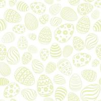 Easter egg seamless pattern. Spring holiday background for printing on fabric, paper for scrapbooking, gift wrap and wallpapers. vector