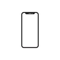 mobile smartphone mockup vector icon