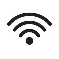 wireless wifi internet signal vector icon