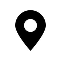 Map Location Pin Vector Icon