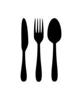 Set of Cutlery Tableware Vector Icon