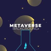 Businessman Start and Steps into Future Door. Moving Forward to New Technology, Blockchain and the Next Layer of the Internet Concepts. Futuristic Tone vector