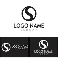 Business corporate S letter logo design vector