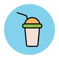 Juice Cup Concepts vector