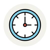 Trendy Clock Concepts vector