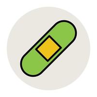 Trendy Bandage Concepts vector