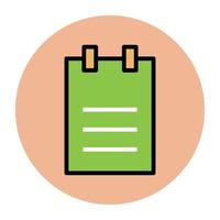 Trendy Clipboard Concepts vector