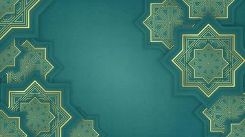 Realistic arabic ornamental background. - Vector. vector