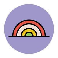 Trendy Rainbow Concepts vector