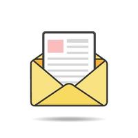 Vector email icon