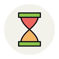 Sand Timer Cocepts vector