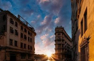 vieja cerca de paseo el prado y capitolio foto