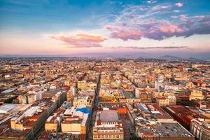 Panoramic view Panoramic view of Mexico City from the observation deck at the top of Latin American Tower Torre Latinoamericana photo