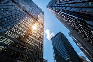 Scenic Toronto financial district skyline and modern architecture skyline photo