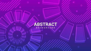 geometric abstract background with purple and pink gradient vector