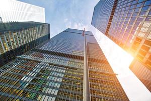 Scenic Toronto financial district skyline and modern architecture skyline photo