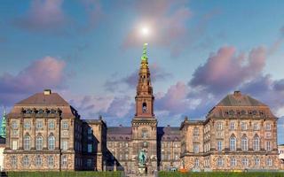 Landmark Christiansborg Palace in Copenhagen photo