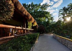 Ik Kil Cenote located in the northern center of the Yucatan Peninsula, a part of the Ik Kil Archeological Park near Chichen Itza photo